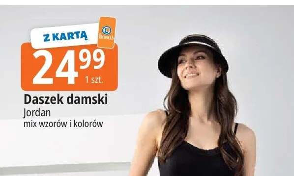 Daszek damski Jordan mix wzorów i kolorów promocja w Leclerc
