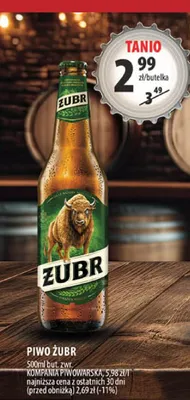 Piwo Żubr promocja w Arhelan