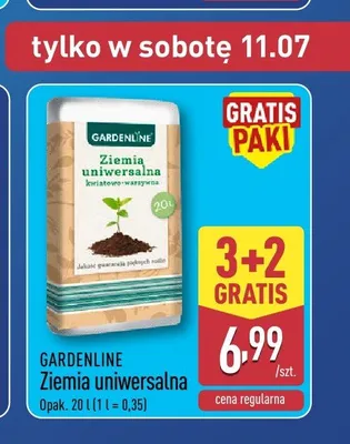 Ziemia uniwersalna Gardenline promocja w Aldi