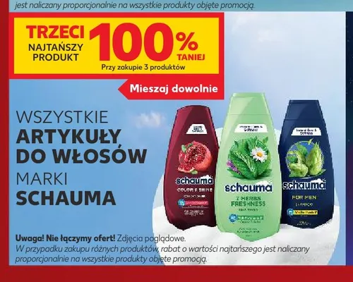 Szampon do włosów Schauma For Men promocja w Kaufland