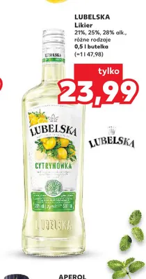 Likier Lubelska promocja w Kaufland