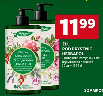 Żel pod prysznic promocja w Stokrotka