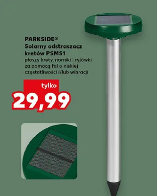 Solarny odstraszacz kretów PARKSIDE PSMS1 promocja w Kaufland