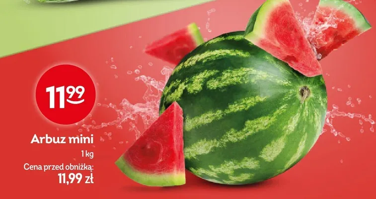 Arbuz mini promocja w Żabka