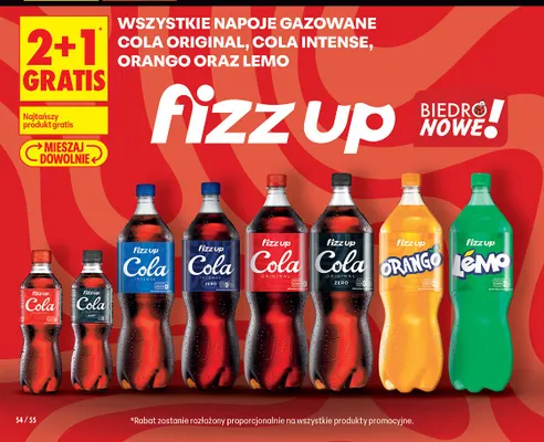 Napój gazowany Cola Original promocja w Biedronka