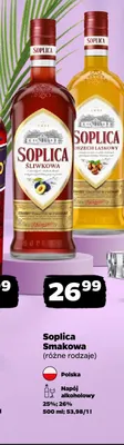 Napój alkoholowy Soplica smakowa orzech laskowy promocja w Netto