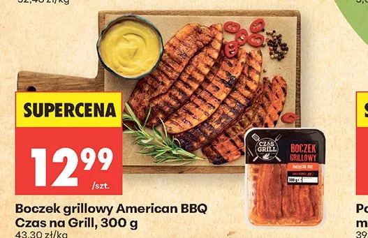 Boczek grillowy American BBQ Czas na Grill promocja w Biedronka