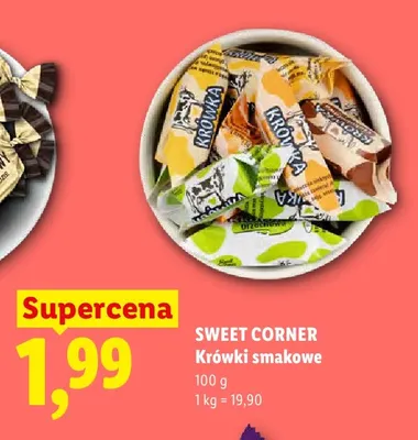Krówki smakowe Sweet Corner promocja w Lidl