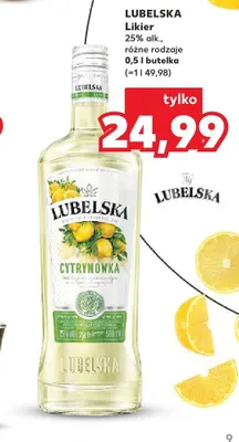 Likier Lubelska Cytrynówka promocja w Kaufland