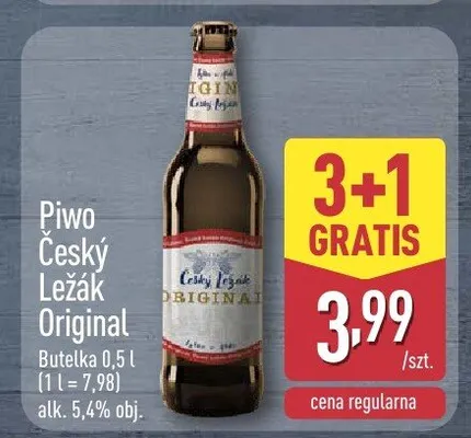 Piwo Original promocja w Aldi