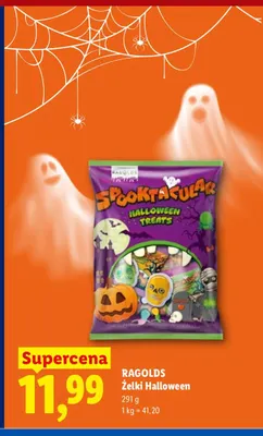 Żelki Halloween Spooktacular Ragolds promocja w Lidl