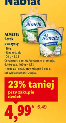 Ser promocja w Lidl