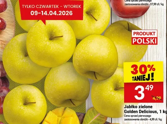 Jabłko zielone Golden Delicious promocja w Twój Market