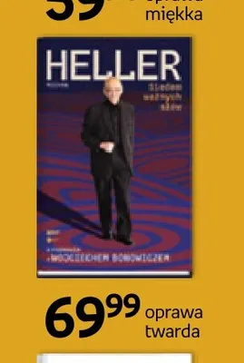 Książka Heller Siedem ważnych słów Michał Heller Wojciech Bonowicz oprawa twarda promocja w Empik