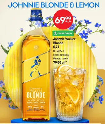 Whisky Blonde promocja w Żabka
