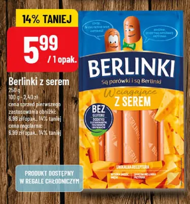 Berlinki z serem promocja w POLOmarket
