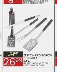 Zestaw przyborów do grilla Ravi promocja w Wafelek