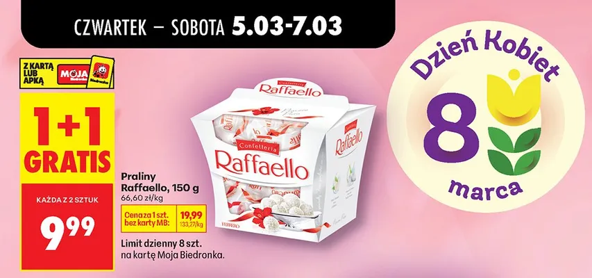 Praliny czekoladowe kapsle waffle Baitz promocja w Biedronka