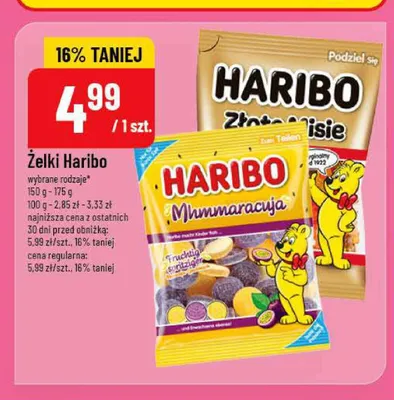 Żelki Haribo Mhmmaracja promocja w POLOmarket
