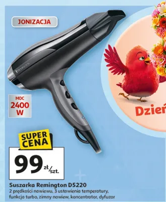 Suszarka Remington D5220 promocja w Auchan