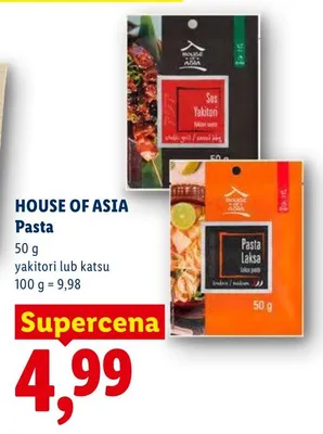 Pasta yakitori House of Asia promocja w Lidl
