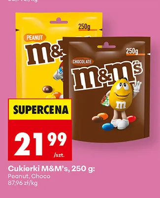 Cukierki M & M's Choco promocja w Biedronka