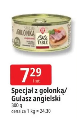 Specjał z golonką Côte Table promocja w Leclerc