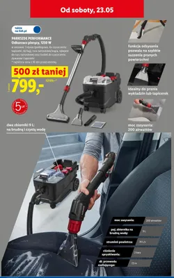 Odkurzacz piorący PARKSIDE PERFORMANCE 1250W promocja w Lidl