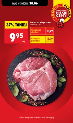 Łopatka wieprzowa promocja w Biedronka