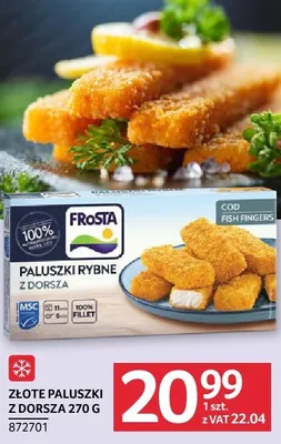 Złote paluszki z dorsza promocja w Selgros