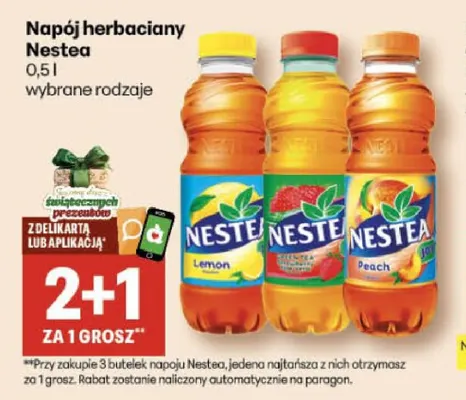 Napój herbaciany Nestea Lemon promocja w Delikatesy Centrum