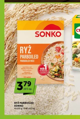 Ryż parboiled Sonko 4-pak promocja w ABC