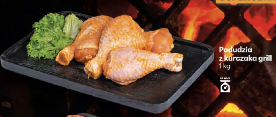 Podudzia z kurczaka grill promocja w Delikatesy Centrum
