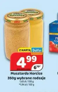 Musztarda Horcice promocja w Delfin
