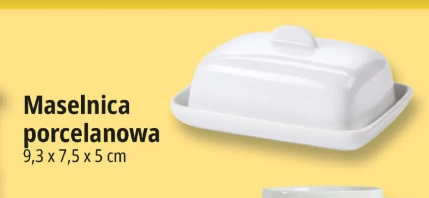 Maselnica porcelanowa promocja w Leclerc