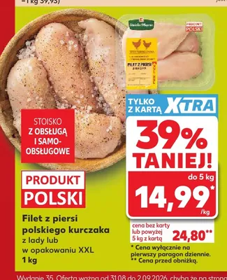 Filet z piersi kurczaka promocja w Kaufland