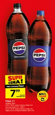 Napój gazowany Pepsi Zero promocja w Twój Market