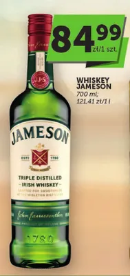 Whiskey Jameson promocja w Groszek
