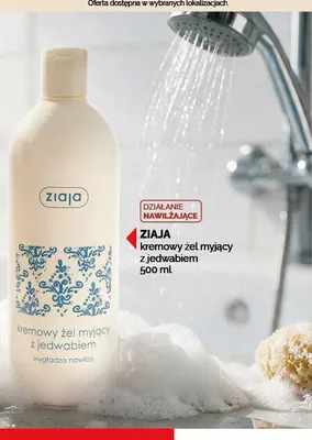 Kremowy żel myjący Ziaja z jedwabiem promocja w Ziko Dermo