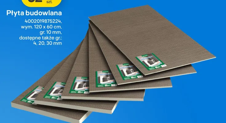 Płyta budowlana promocja w Castorama