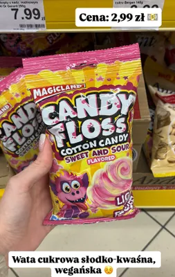 Wata cukrowa słodko-kwaśna promocja w Dino