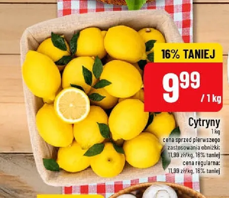 Cytryny promocja w POLOmarket