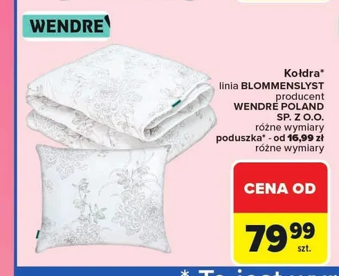 Kołdra Wendre Blommenslyst promocja w Carrefour