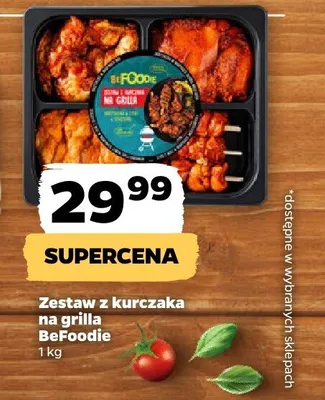 Zestaw z kurczaka na grilla BeFoodie promocja w Netto