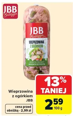 Wieprzowina z ogórkiem promocja w Carrefour