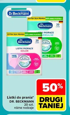 Listki do prania Dr. Beckmann promocja w Carrefour