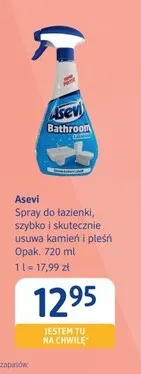 Spray do łazienki Asevi promocja w Drogerie DM