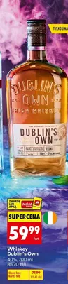 Whiskey Dublin's Own promocja w Biedronka
