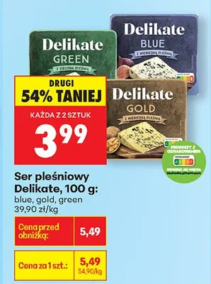 Ser pleśniowy gold promocja w Biedronka