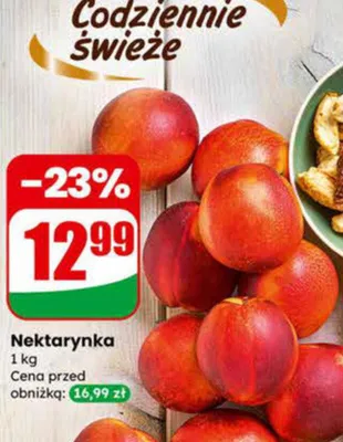 Nektarynka promocja w Dino